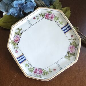 Vintage Hand Painted Tray or Trinket Dish made by Nippon Toki Kaisha 1920s